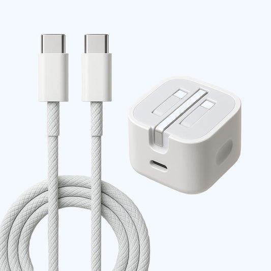 3 pin Pd Adapter with Braided Type C to C Cable