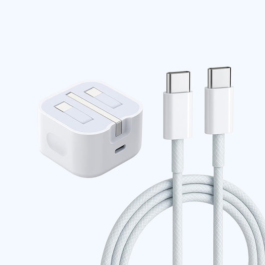 3 pin Pd Adapter with Braided Type C to C Cable