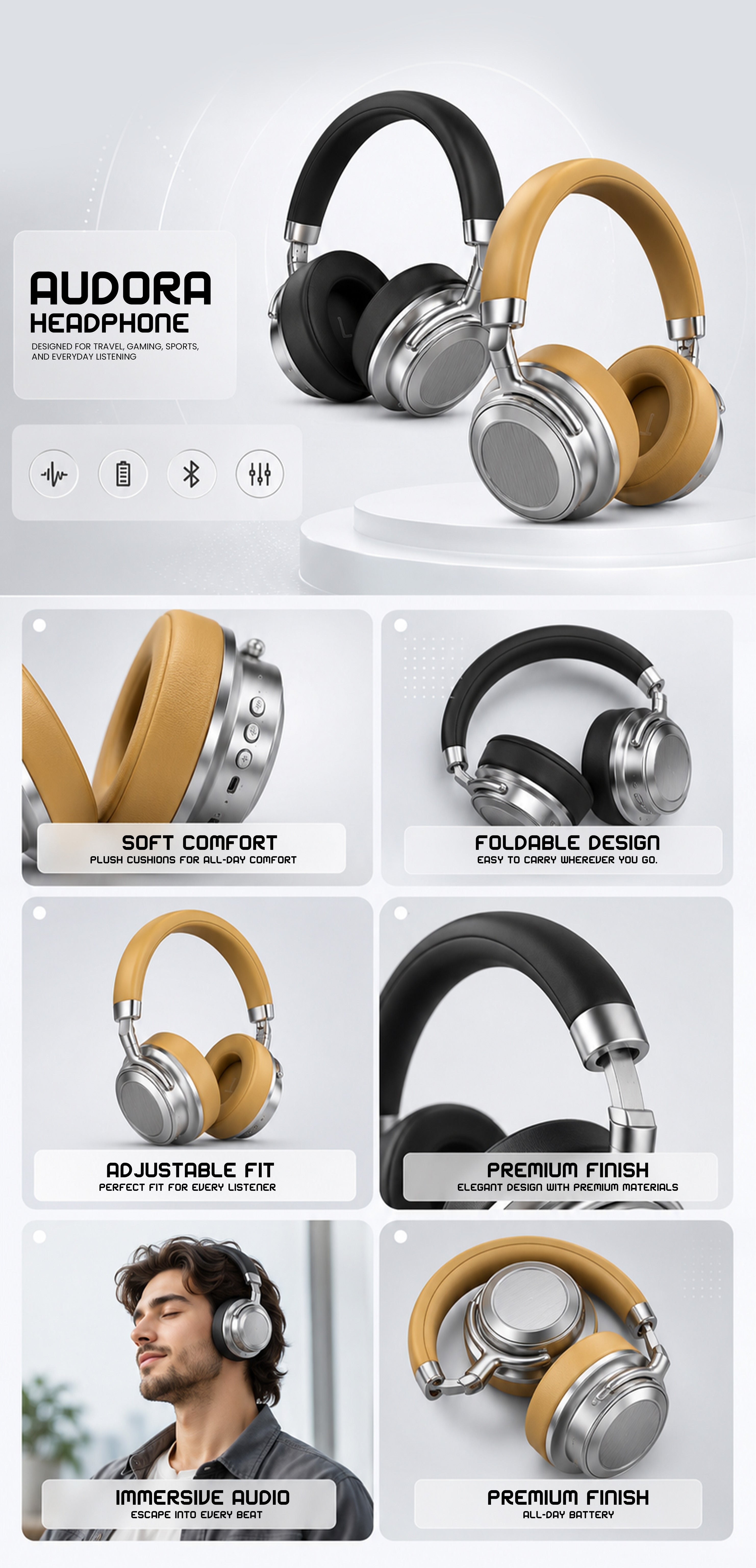 Audora Headphone