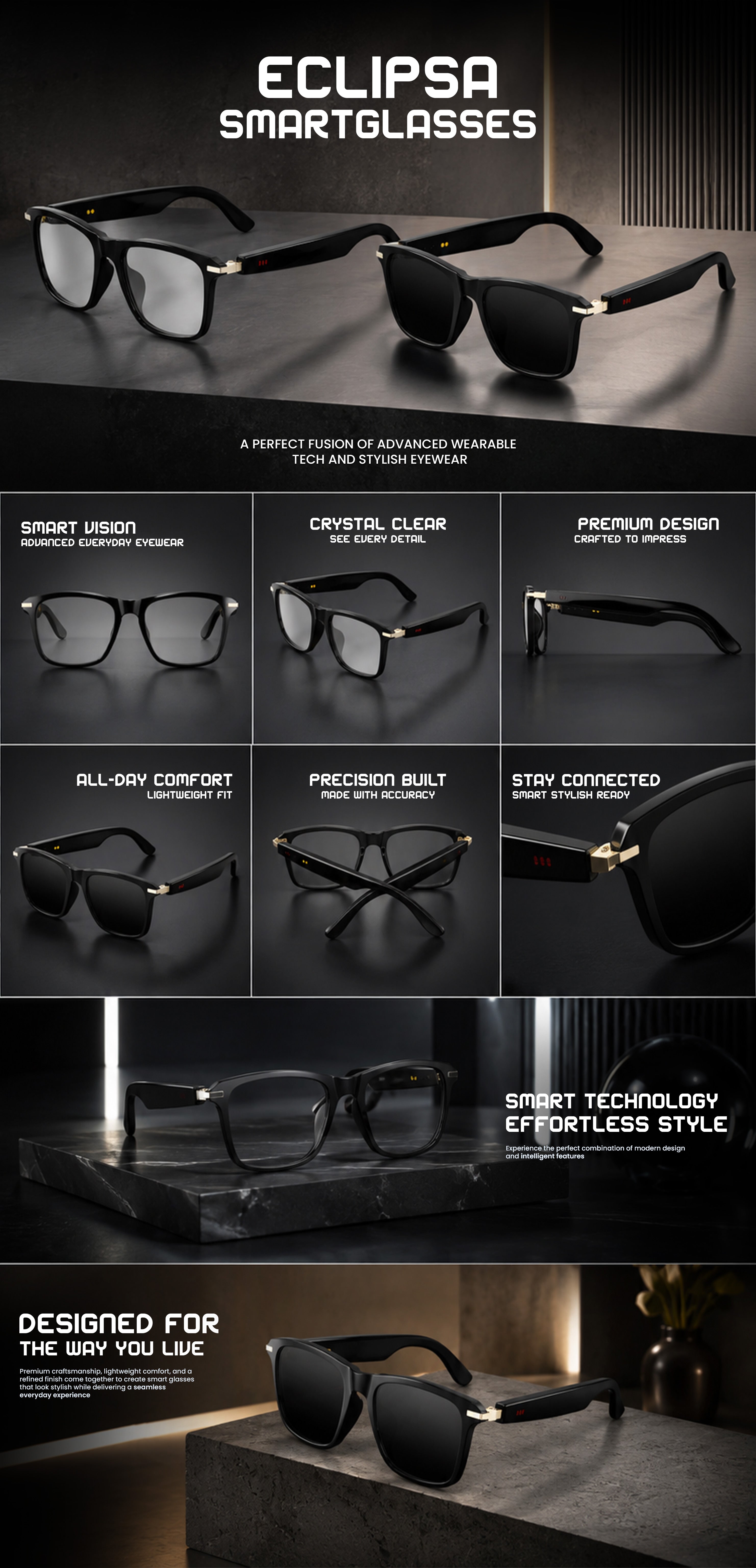 Eclipsa Smart-glasses