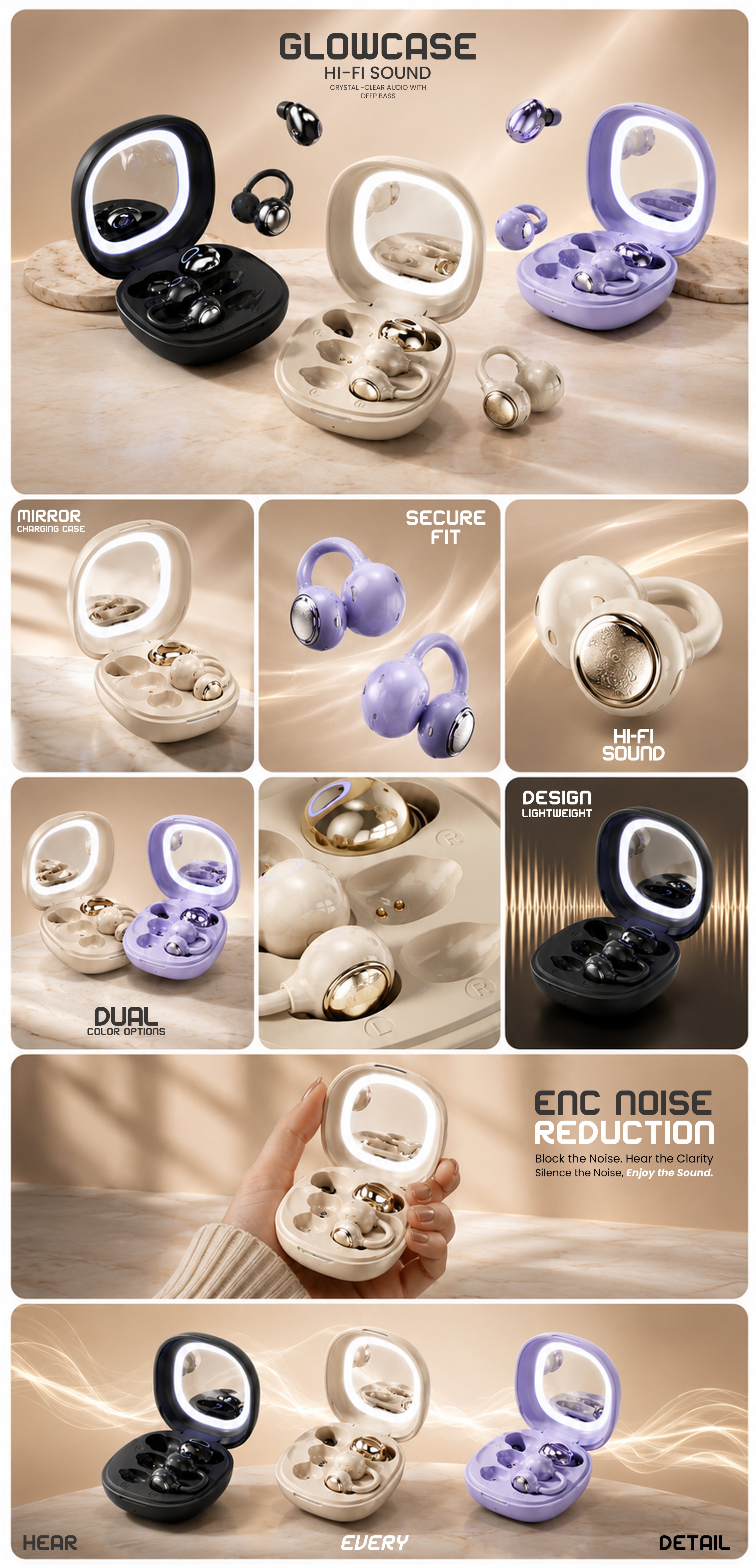 GlowCase Earbuds