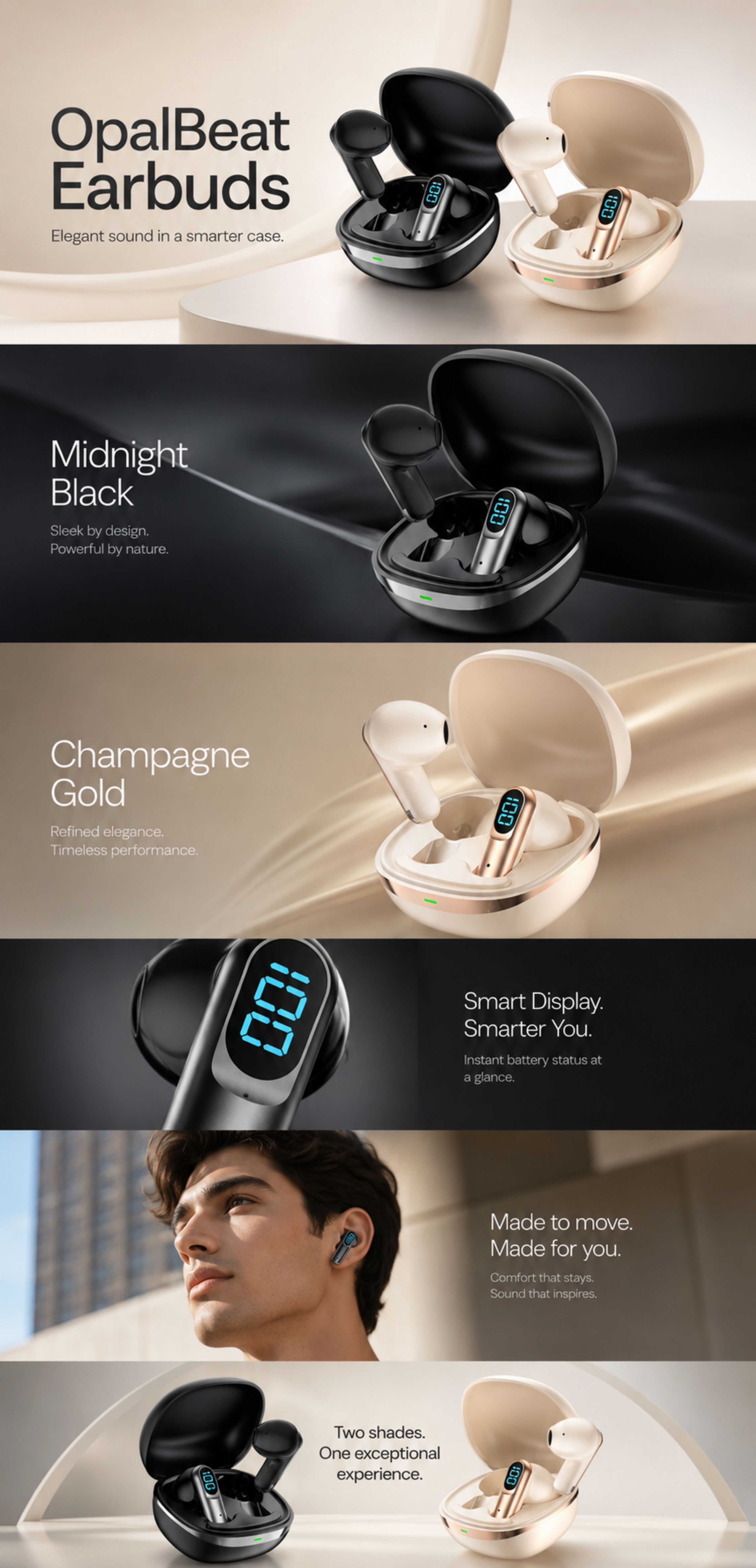 OpalBeat Earbuds