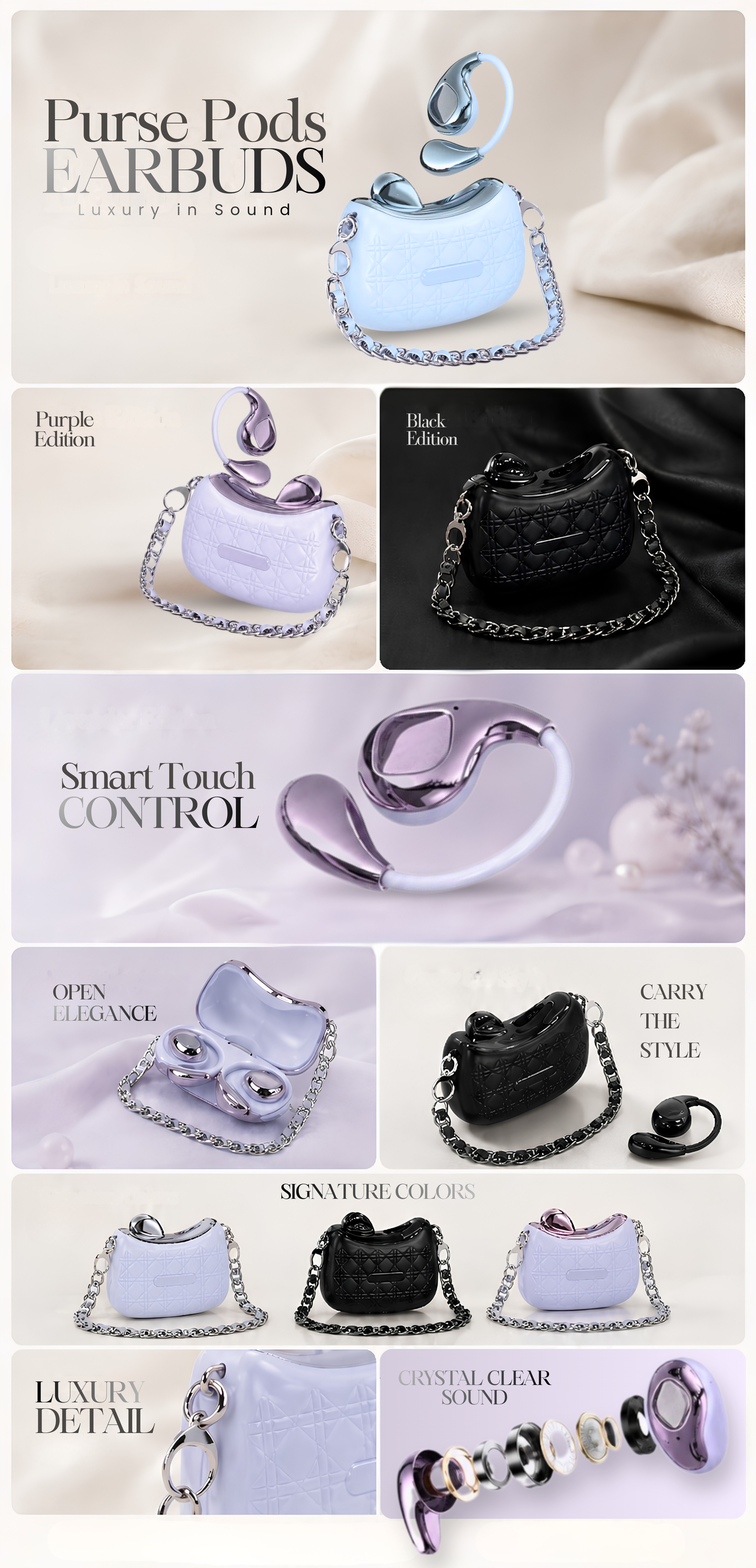 PursePods Earbuds