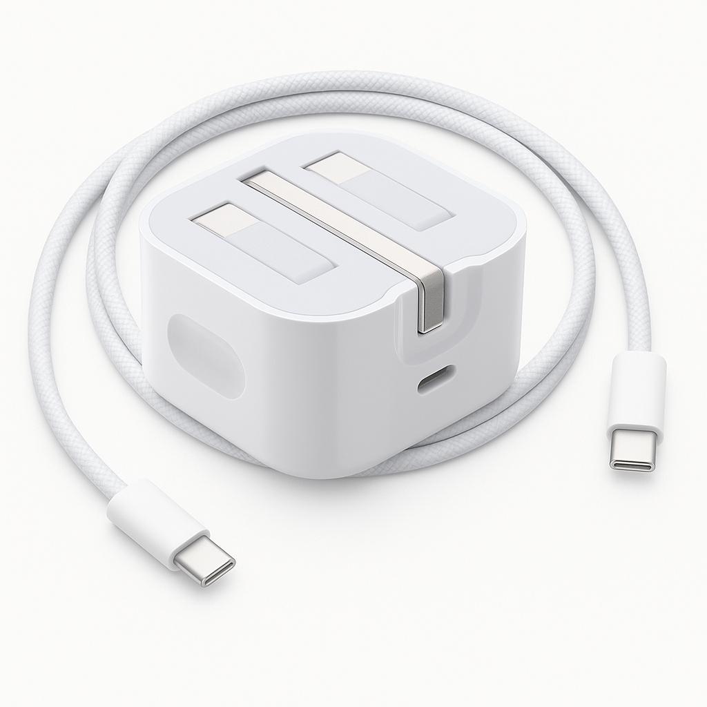 3 pin Pd Adapter with Braided Type C to C Cable